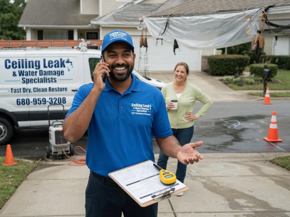 Ceiling Leak Cleanup Weare, NH FAQs